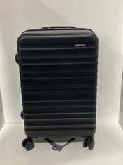 BLACK 4 WHEEL SUITCASE