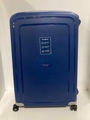 SAMSONITE DARK BLUE 4 WHEEL SUITCASE