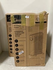 2 X MIDEA ELECTRIC OIL FILLED RADIATOR