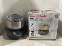 MORPHY RICHARDS MIXSTAR COMPACT STAND MIXER 400520 - RRP £189