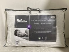 RELYON NATURAL SUPERIOR COMFORT DEEP LATEX PILLOW