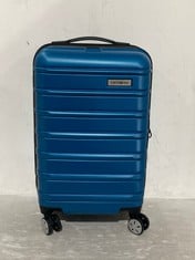 SAMSONITE BLUE 4 WHEEL SUITCASE