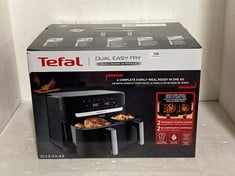 TEFAL EASY FRY DUAL DRAWER AIR FRYER BLACK EY901N40 - RRP £169