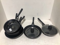 6 X ASSORTED ITEMS TO INCLUDE NINJA 6 PIECE NON-STICK PAN SET