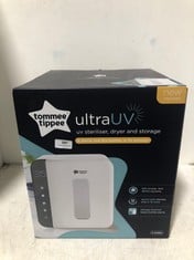 TOMMEE TIPPEE ULTRA UV 3-IN-1 STERILISER, DRYER & STORAGE WHITE - RRP £149