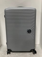 HAUPSTADTKOFFER MITTE 4 WHEEL HARDSHELL LARGE SUITCASE IN GREY - MODEL NO. MITTE - RRP £115