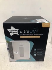 TOMMEE TIPPEE ULTRA UV 3-IN-1 STERILISER, DRYER & STORAGE IN WHITE - RRP £149