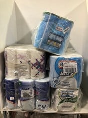 5 X ASSORTED ITEMS TO INCLUDE REGINA BLITZ HOUSEHOLD TOWEL TRIPLE LAYERED STRENGTH 4 X 2 KITCHEN ROLLS