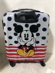 AMERICAN TOURISTER MICKEY MOUSE 4 WHEEL SUITCASE