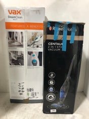 RUSSELL HOBBS CENTAUR CORDLESS VACUUM CLEANER RHSV2211 TO INCLUDE VAX STEAM CLEAN MULTIFUNCTION STEAM MOP S85-CM