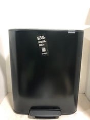 BRABANTIA BO PEDAL BIN WITH 1 INNER BUCKET 60L