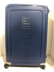 SAMSONITE DARK BLUE 4 WHEEL SUITCASE