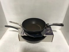 3 X ASSORTED KITCHEN ITEMS TO INCLUDE CIRCULON A1 SERIES EXTREME NON-STICK 34CM WOK