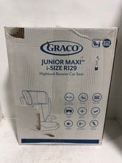 GRACO JUNIOR MAXI I-SIZE R129 HIGHBACK BOOSTER CAR SEAT