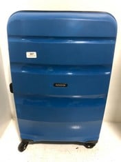 AMERICAN TOURISTER BLUE 4 WHEEL SUITCASE