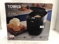 TOWER FAST BAKE 2LB DIGITAL BREAD MAKER