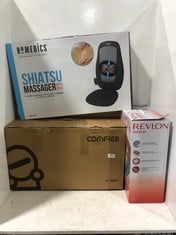 3 X ASSORTED ITEMS TO INCLUDE REVLON PEDIPREP SPA WITH PEDICURE SET