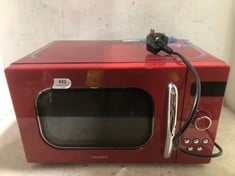 COMFEE 20L 800W DIGITAL SOLO MICROWAVE OVEN CM-M202RAF(RD)