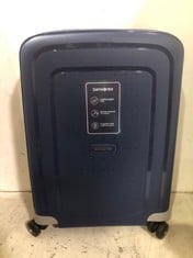 SAMSONITE DARK BLUE 4 WHEEL SUITCASE