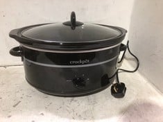 CROCKPOT 6.5L OVAL MANUAL SLOW COOKER