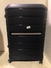 SAMSONITE NAVY 4 WHEEL SUITCASE (LOCKED)