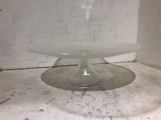 4 X VIVALTO 33CM GLASS PIE PLATE