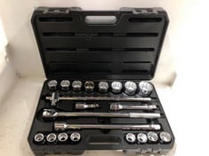 ADVANCED 21 PIECE SOCKET SET ¾" DRIVE