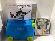 3 X ASSORTED ITEMS TO INCLUDE LASCAL BUGGY BOARD MINI