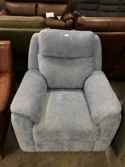 LA-Z-BOY LYLE STATIC ARMCHAIR IN DARWIN SKY FABRIC