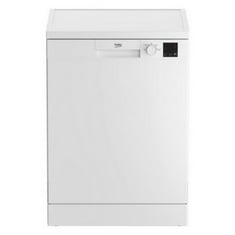 BEKO FREESTANDING FULL SIZE DISHWASHER IN WHITE - MODEL NO. DVN04X20W - RRP £249