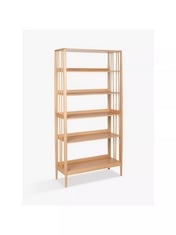 JOHN LEWIS SHALSTONE OPEN SHELVING UNIT IN OAK - PRODUCT CODE. 86276603 - RRP £859