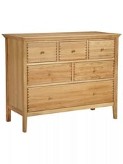 JOHN LEWIS ESSENCE 6 DRAWER CHEST IN OAK - PRODUCT CODE. 80314002 - RRP £649