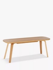 JOHN LEWIS ANYDAY ANTON BENCH IN OAK - PRODUCT CODE. 83623202 - RRP £129