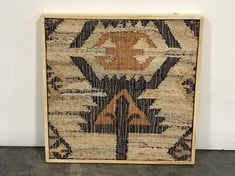 NKUKU PEMALI HANDWOVEN ARTWORK - LARGE - ITEM NO. PA0102 - RRP £250