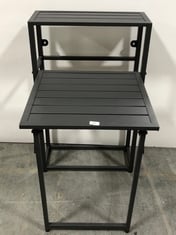 KAVALA BALCONY FOLDING TABLE IN BLACK