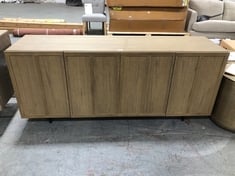 PANELLED 4 DOOR SIDEBOARD 1664X450X700MM - ITEM NO. 530558 - RRP £999.95