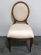 JL HEMINGWAY OVAL BACK DINING CHAIR 99X48X51CM - ITEM NO. 479346