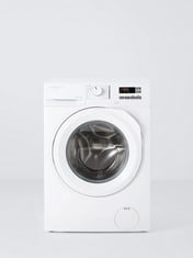 JOHN LEWIS FREESTANDING INVERTER WASHING MACHINE IN WHITE - MODEL NO. JLWM6841 - RRP £499