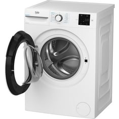 BEKO FREESTANDING WASHING MACHINE IN WHITE - MODEL NO. BM3WT3841W - RRP £269