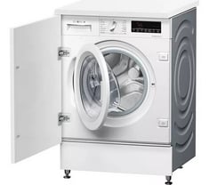 BOSCH FREESTANDING INTEGRATED WASHING MACHINE IN WHITE - MODEL NO. WIW28502GB/02 - RRP £797