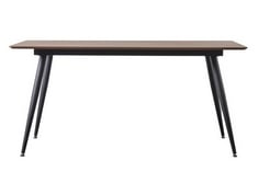 ASTLEY DINING TABLE WALNUT 1600X900X750MM - ITEM NO. 686283 - RRP £575