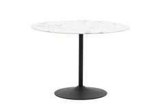 FIELDING DINING TABLE WHITE EFFECT 1100X1100X750MM - ITEM NO. 801150 - RRP £379.95