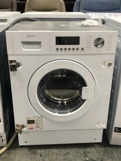 NEFF FREESTANDING INTEGRATED WASHING MACHINE IN WHITE - MODEL NO. V6540X3GB/01 - RRP £1199