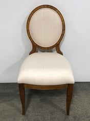 JL HEMINGWAY OVAL BACK DINING CHAIR 99X48X51CM - ITEM NO. 479346