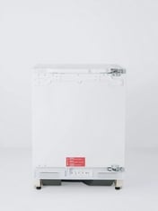 JOHN LEWIS UNDER COUNTER INTEGRATED FREEZER - MODEL NO. JLBIUCFZ04 - RRP £649