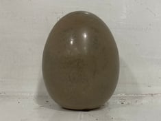 36 X STONE THE CROWS SMALL EGG - STONE - HEIGHT 13CM - TOTAL RRP £180