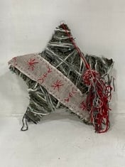 12 X STONE THE CROWS LG STAR & POM POM HANGER - WTH 36 CM - TOTAL RRP £276