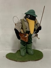 8 X STONE THE CROWS FRED - FISHERMAN-HEIGHT 46CM - TOTAL RRP £480