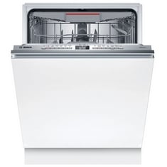 BOSCH SERIES 6 FREESTANDING INTEGRATED FULL SIZE DISHWASHER - MODEL NO. SMV4ECX23G - RRP £669