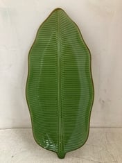 16 X STONE THE CROWS LARGE LONG LEAF BOWL-LNG 47CM - TOTAL RRP £240